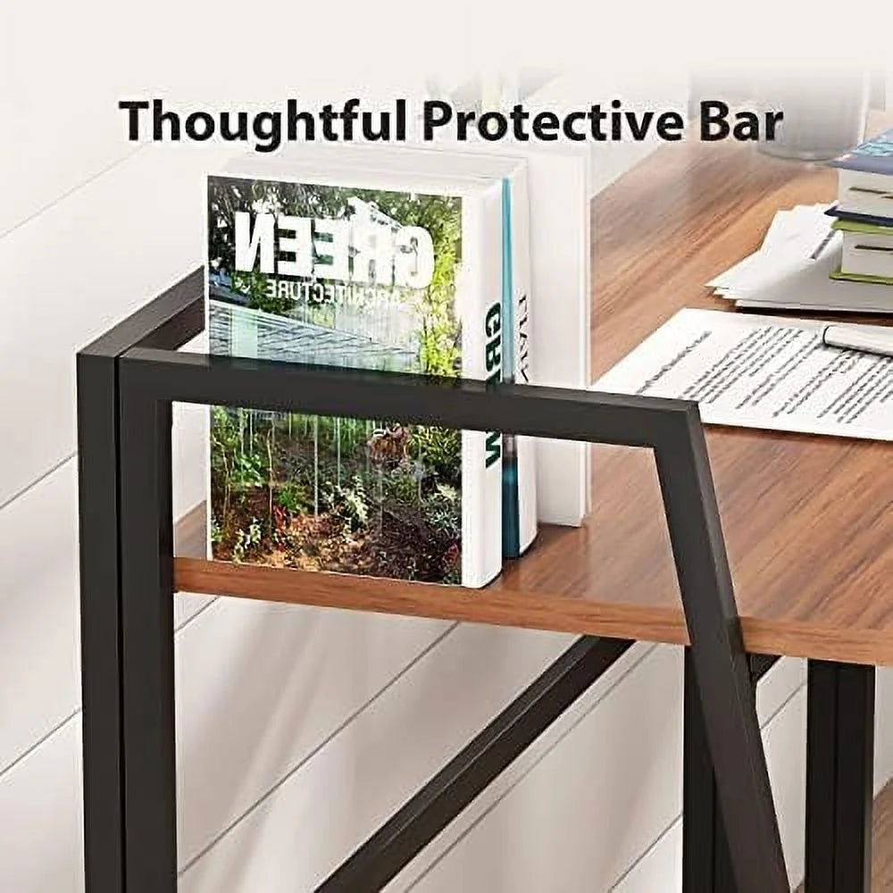 Black 41 inch Folding Computer Desk S722163