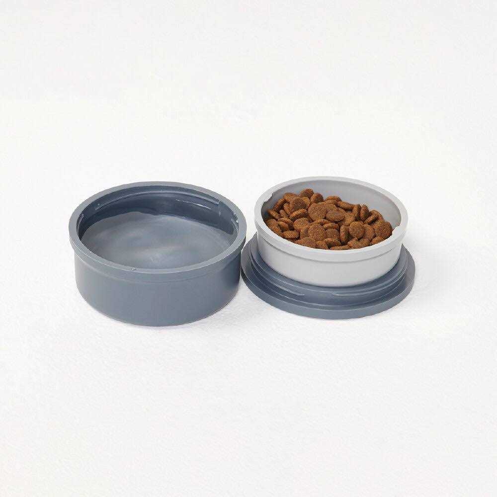 Portable 2pc Dog Bowl Set I7458
