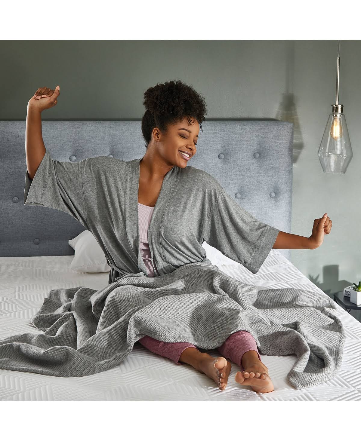 Copper Gel Infused Memory Foam Hybrid Mattress Full J31473