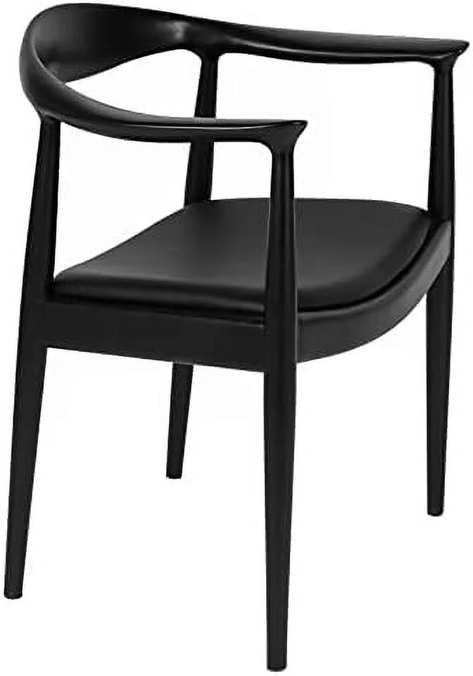 Black Upholstered Accent Chair D365423