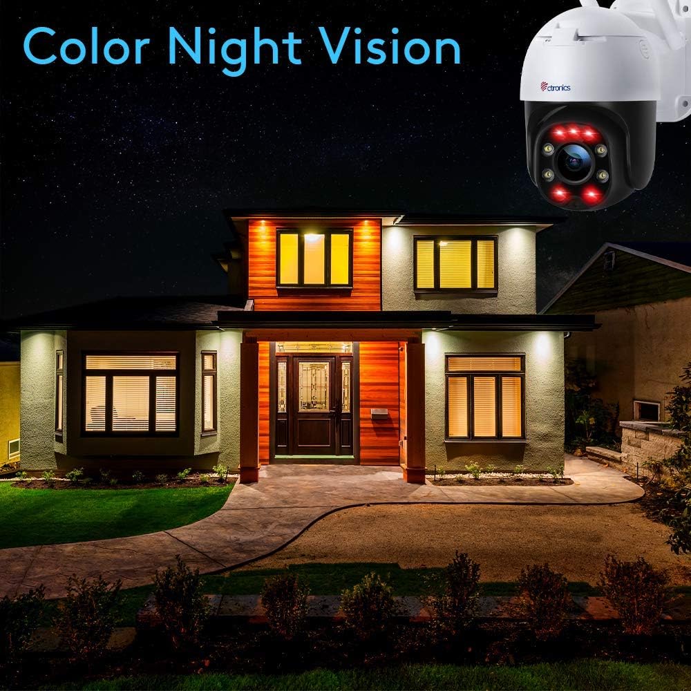 1080P Outdoor WiFi Security Camera with Auto Tracking N61743