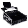 2U Rack Case with 11U Slant Mixer Top and Laptop Platform J136403