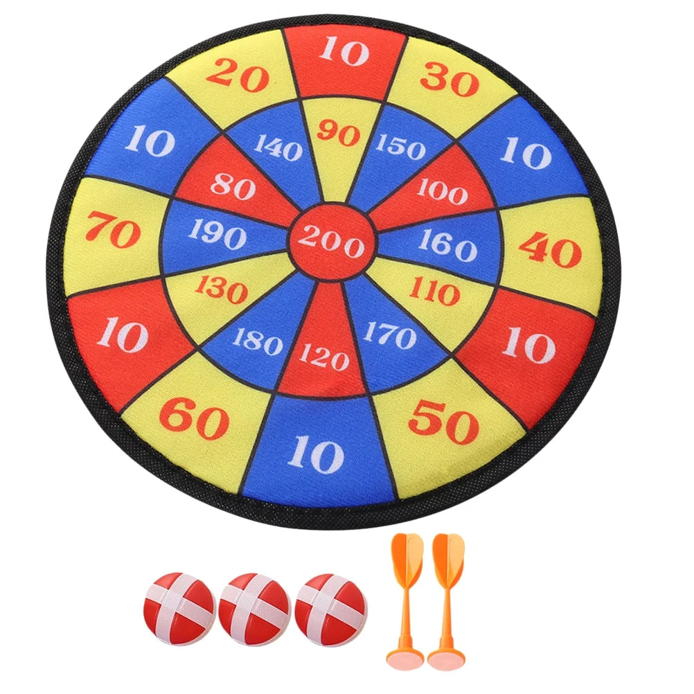 Self-adhesive Dartboard Toy Set Q391441