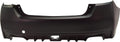 Rear Bumper Cover Primed with Textured Lower Y403