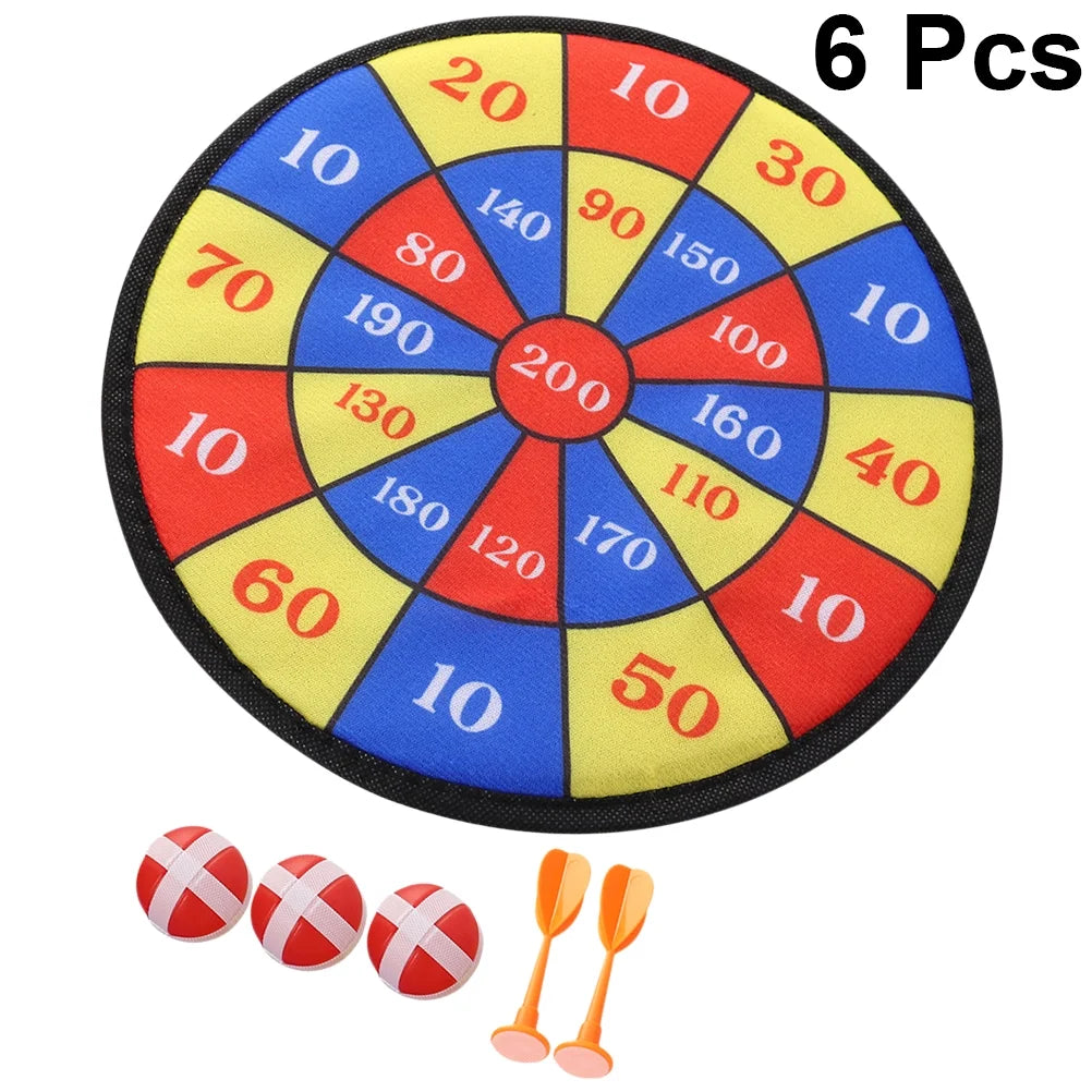 Self-adhesive Dartboard Toy Set Q391441