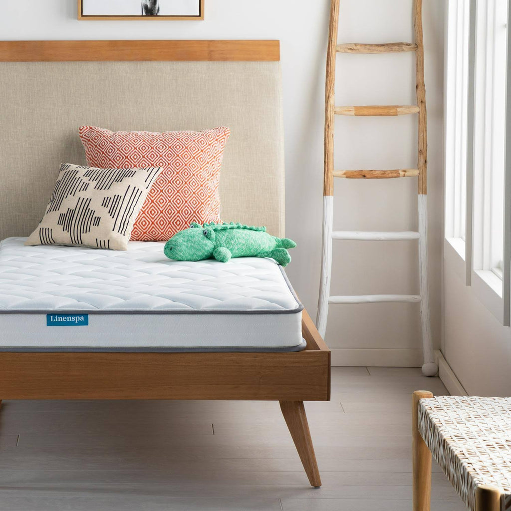 6 inch Innerspring Mattress, California King, White X169136