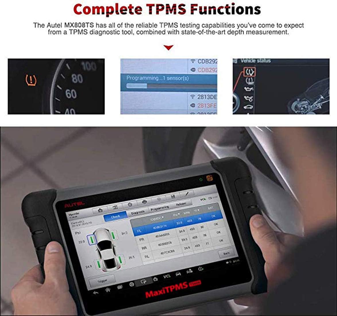 TPMS Diagnostic Scan Tool with Full Systems Diagnoses P97082
