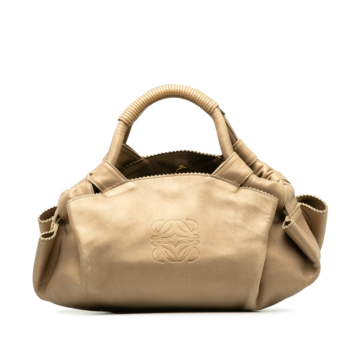 Brown Calf Leather Handbag S892052