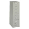 25" 4-Drawer Metal Vertical File Cabinet in Gray H409