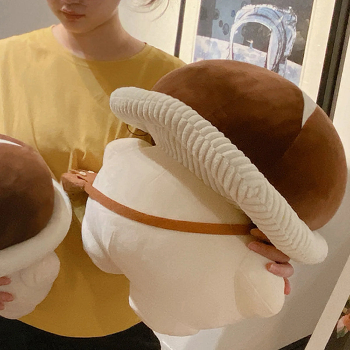 Mushroom Plush Stuffed Toys Shiitake Pillow Q6678