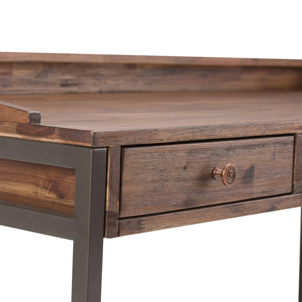 Solid Acacia Wood Writing Office Desk N474862