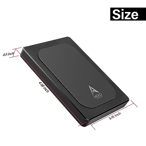 1TB Ultra Slim Portable External Hard Drive USB 3.0 USB-C X2265