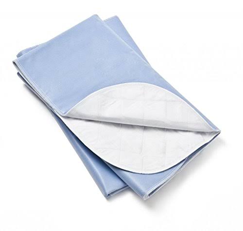 24 Pack Reusable Washable Bed Pad 34x36 Blue J999546