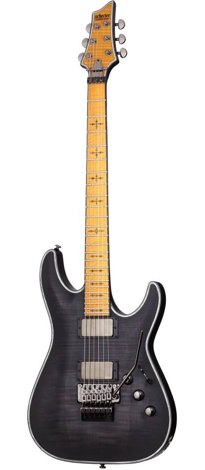 See-Thru Black Satin Electric Guitar H185