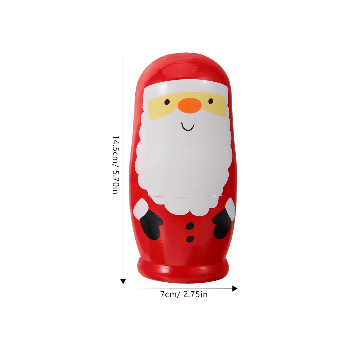 6pcs Handmade Wooden Matryoshka Dolls D67493