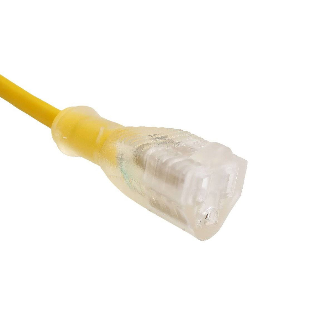 Heavy-Duty Extension Cord, 200 ft, Yellow R74719