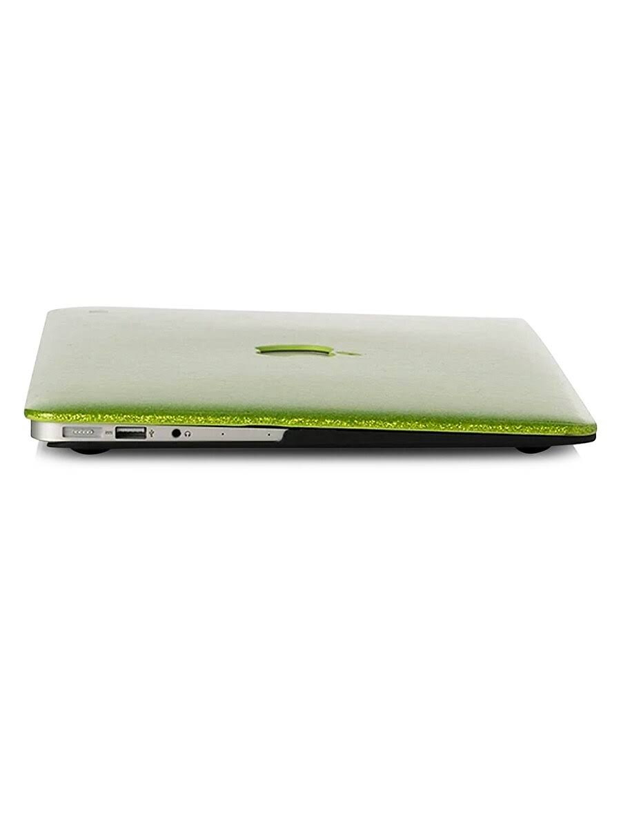 Lime Glitter MacBook Case Y31397