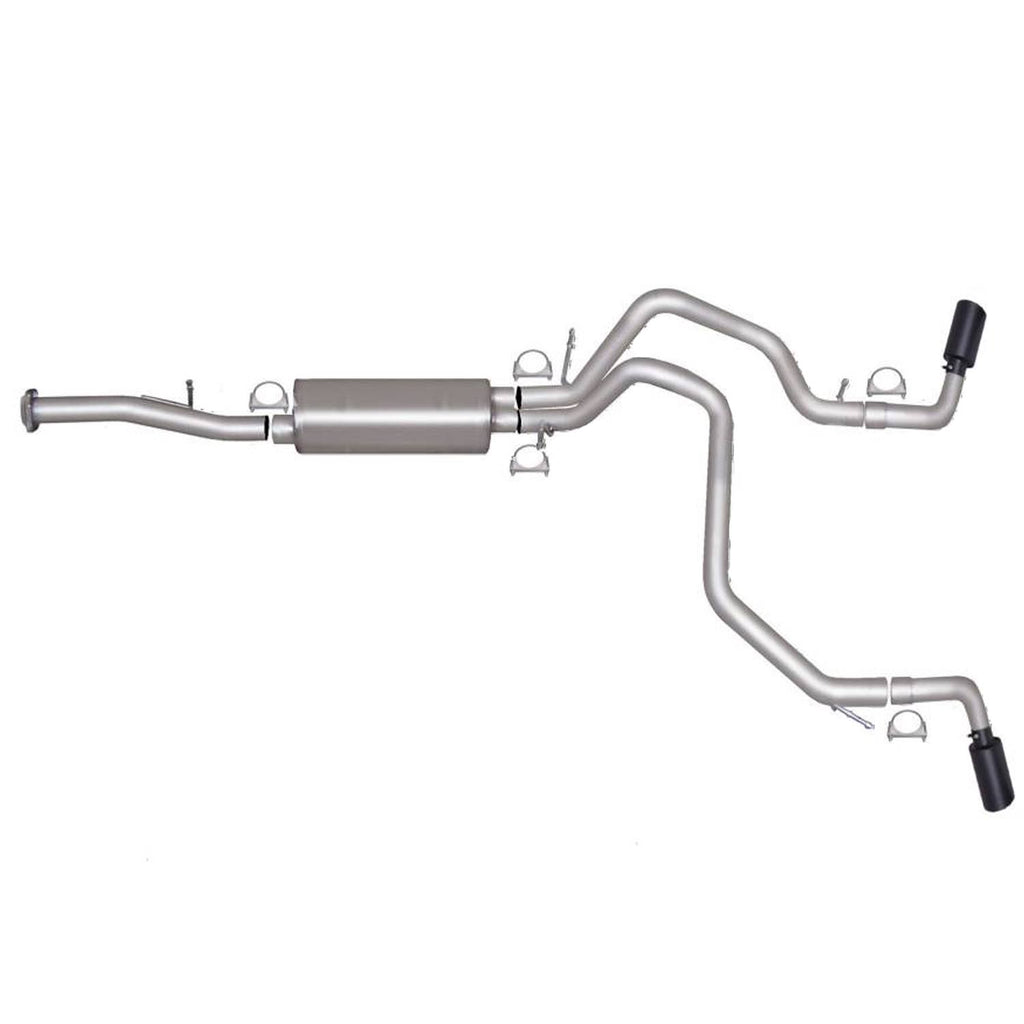 Stainless Cat-Back Dual Split Exhaust System H2418