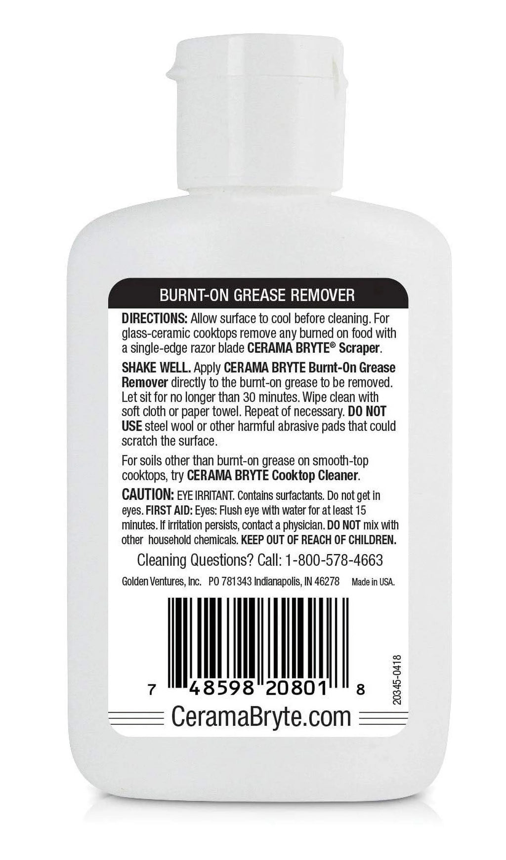 Ceramic Cooktop Cleaner, 28 Ounce, Scraper, 10 Pads R1252