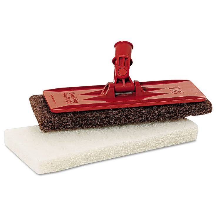 Orange Threaded Pad Holder Kit for 4 5/8 x 10 Pads, 4/Carton F782