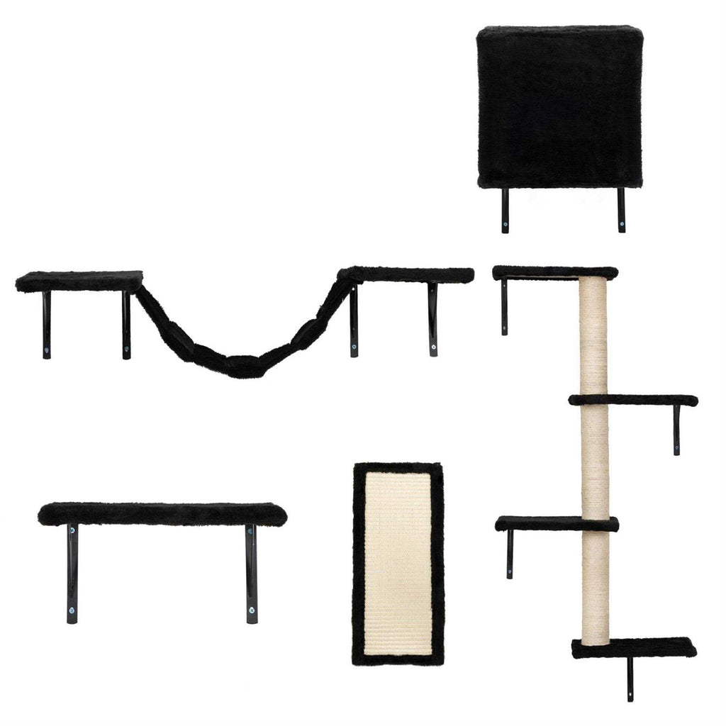 Wall Mounted Shelves Set Cat Tree Q681