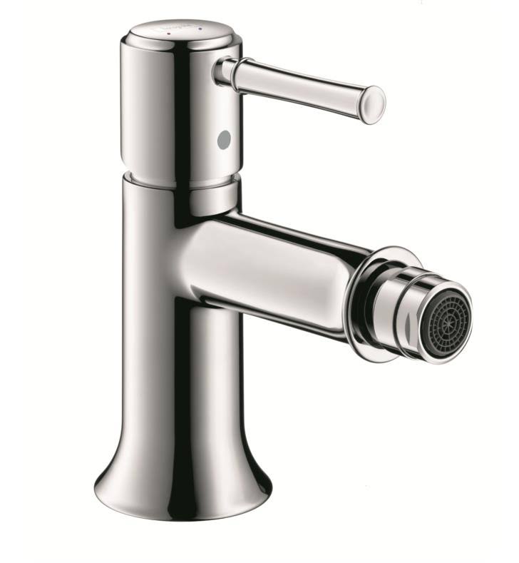 Brushed Nickel Single Hole Bidet Faucet S17166