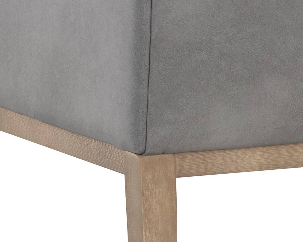 Metal Faux Leather Bar Stool U7760
