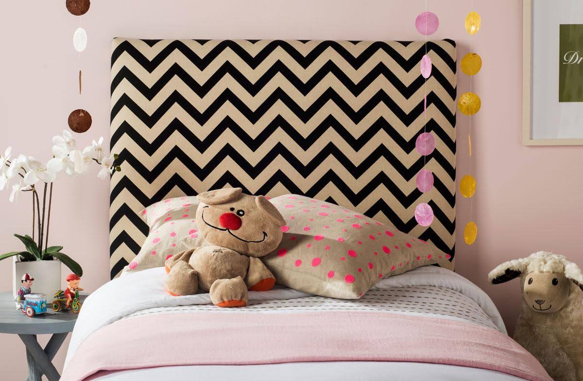 King Zig Zag Headboard D9287