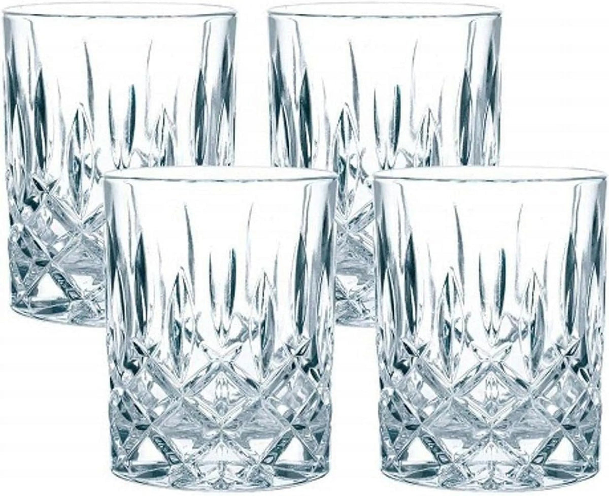 Whiskey Glass Set Of 4, 10-Ounce, Dishwasher Safe S162