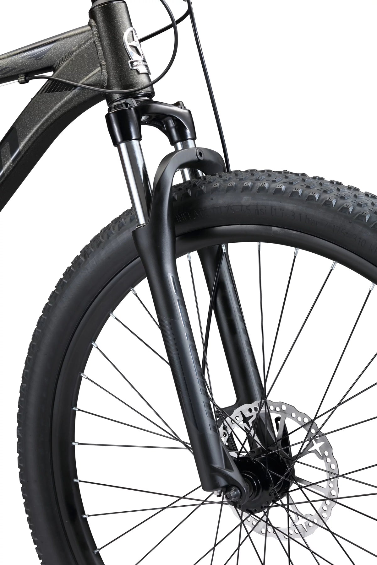 29 Mountain Bike, 19-in Frame, 8 Speeds, Black Q82332