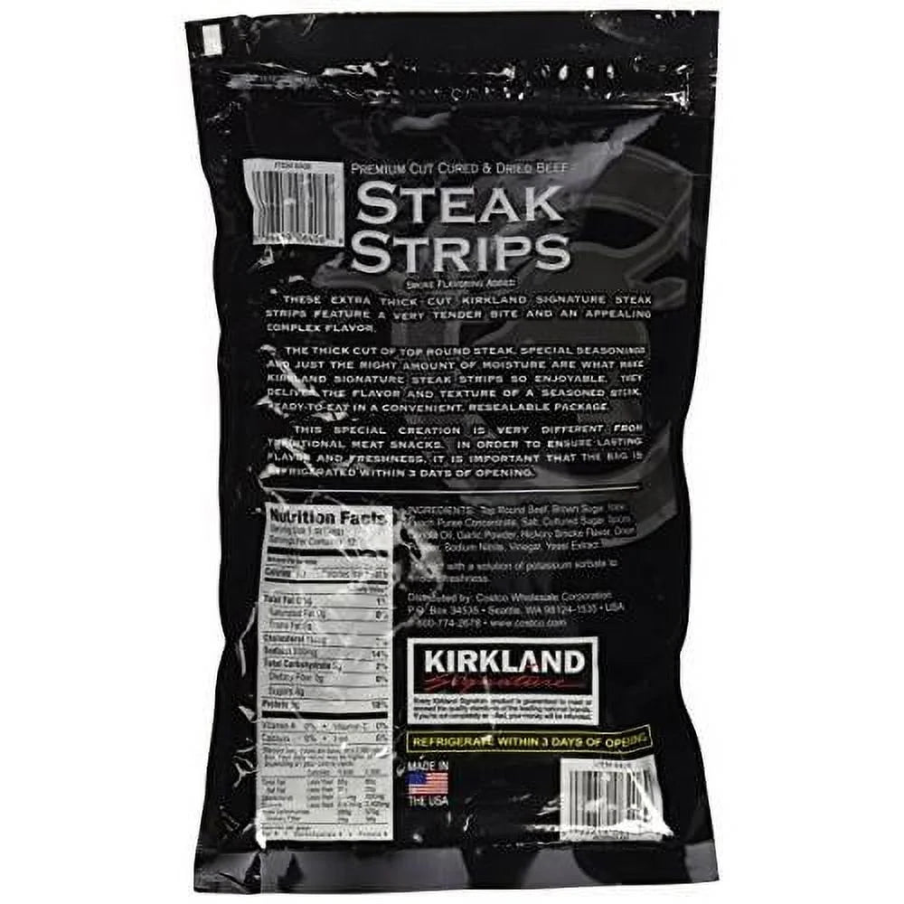 Steak Strips Jerky 12 Oz 2PAK L45086