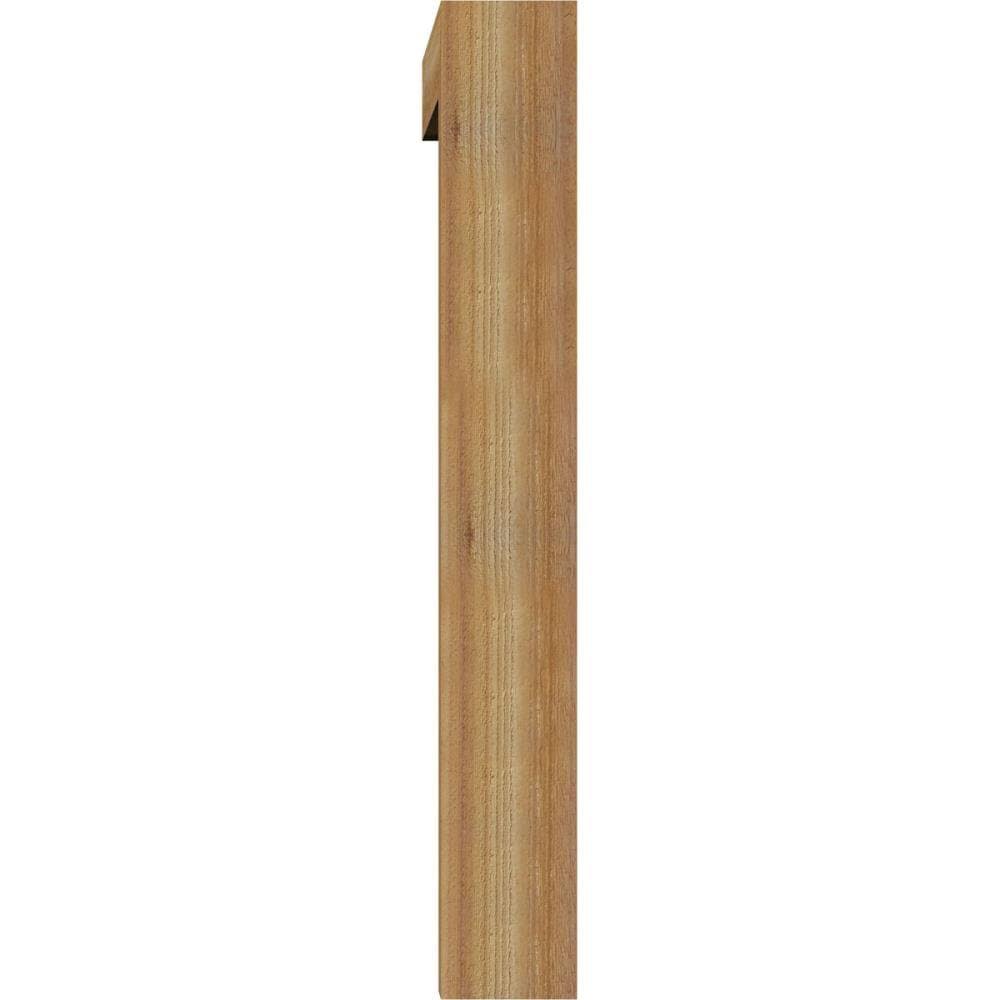Rough Sawn Cedar Bracket with Offset Brace A90897