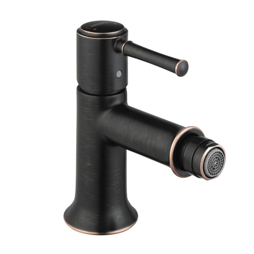 Brushed Nickel Single Hole Bidet Faucet S17166