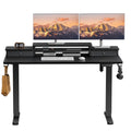 Black Electric Standing Desk with Drawer Y527