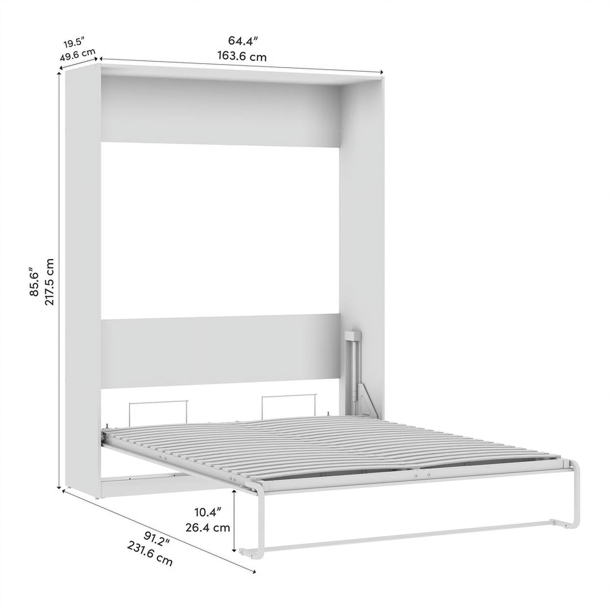 Queen Murphy Bed S3886