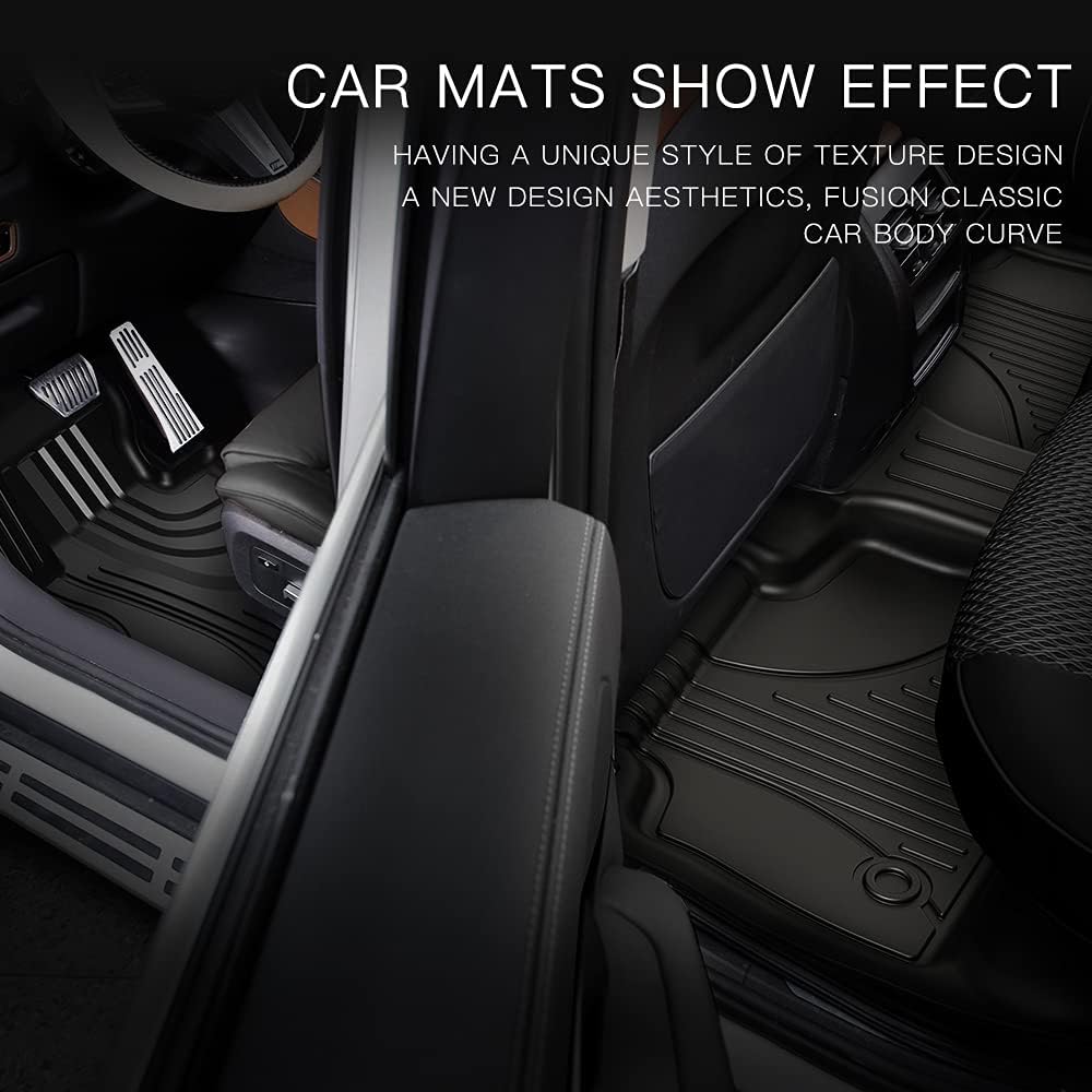 Black All Weather Floor Mats for Cadillac XT4 X582830