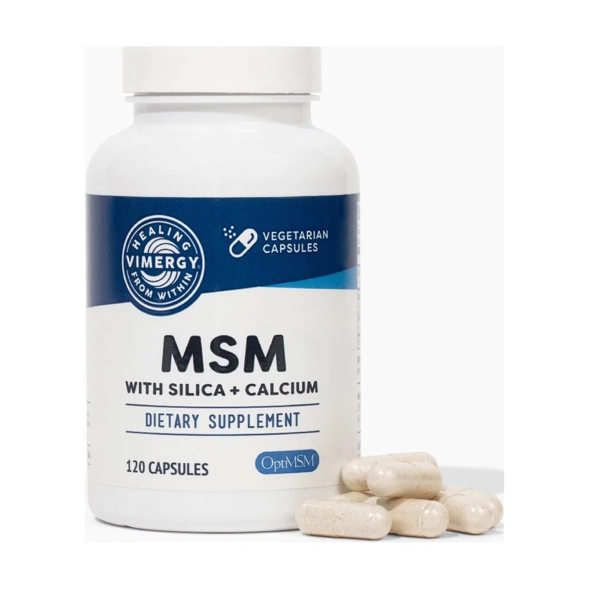 MSM with Silica + Calcium Capsules G447263