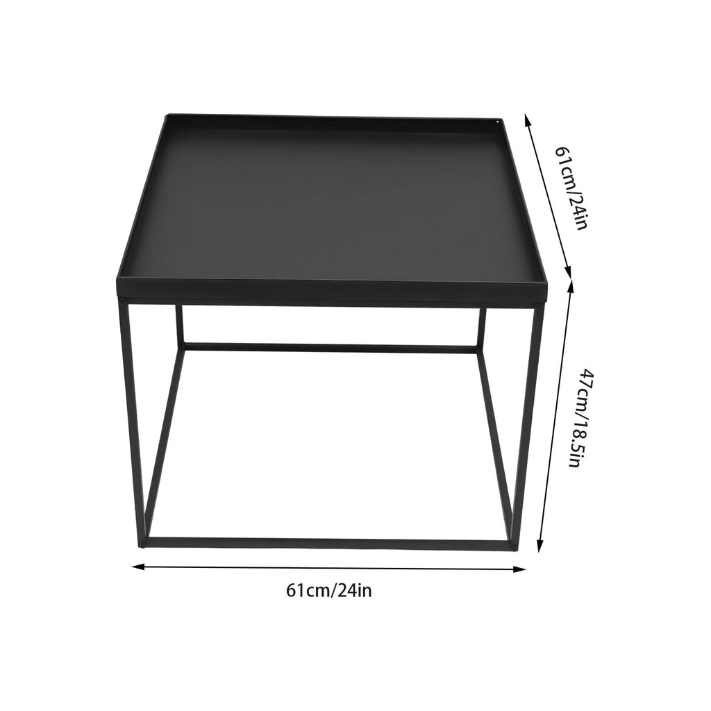 24" Square Metal Frame Table B502900