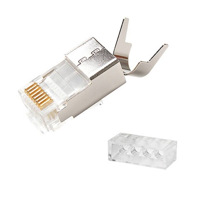 Cat6A/Cat7 RJ45 Shielded Connectors - Bag of 50 C869
