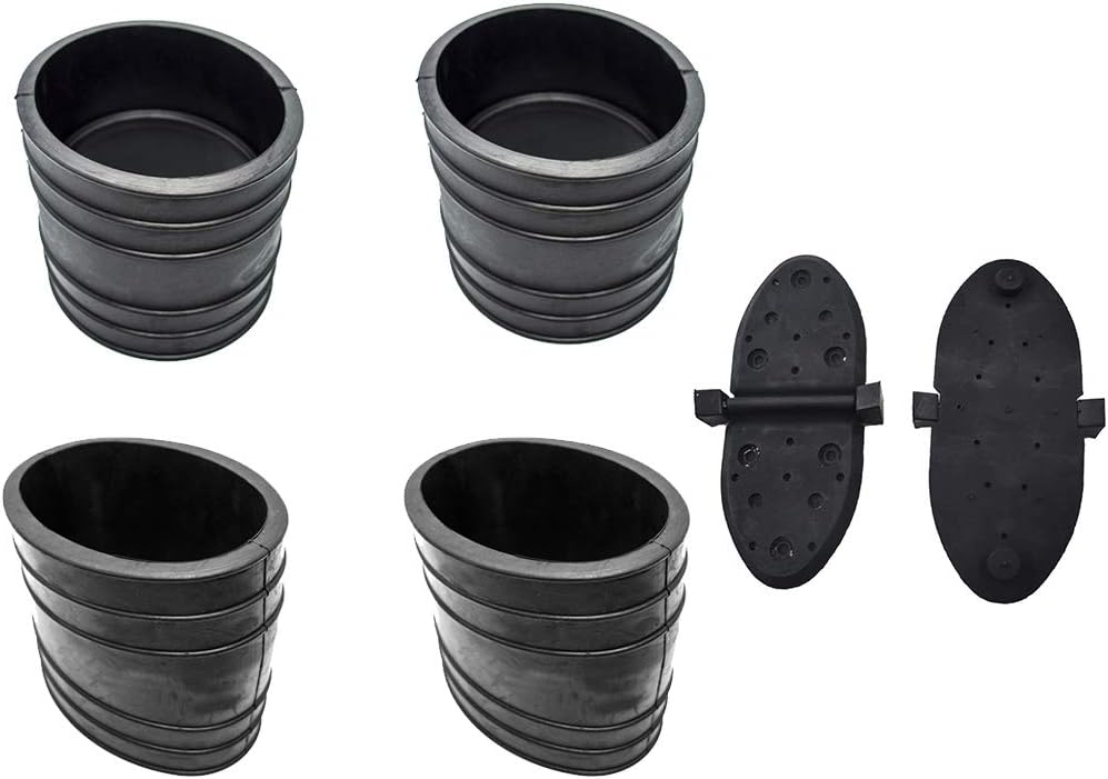 Exhaust Y-Pipe Kit Hose Bellow Pack of 2 T9583