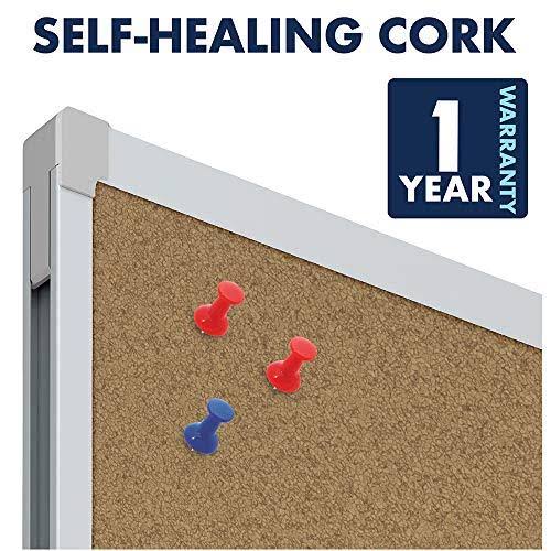 96 x 48 Cork Bulletin Board with Aluminum Frame H76145