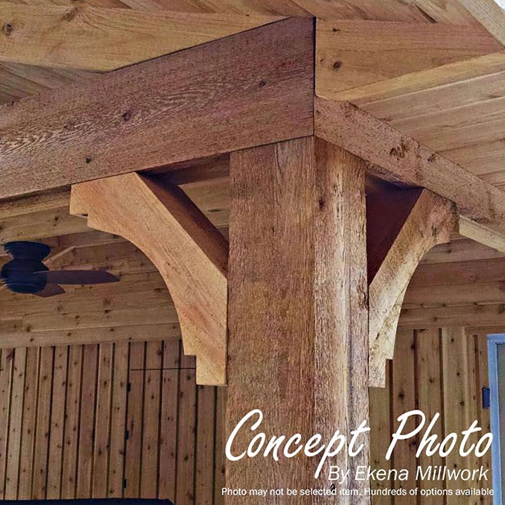 5 1/2x22W x 30x22D x 36x22H Douglas Fir Brace X498