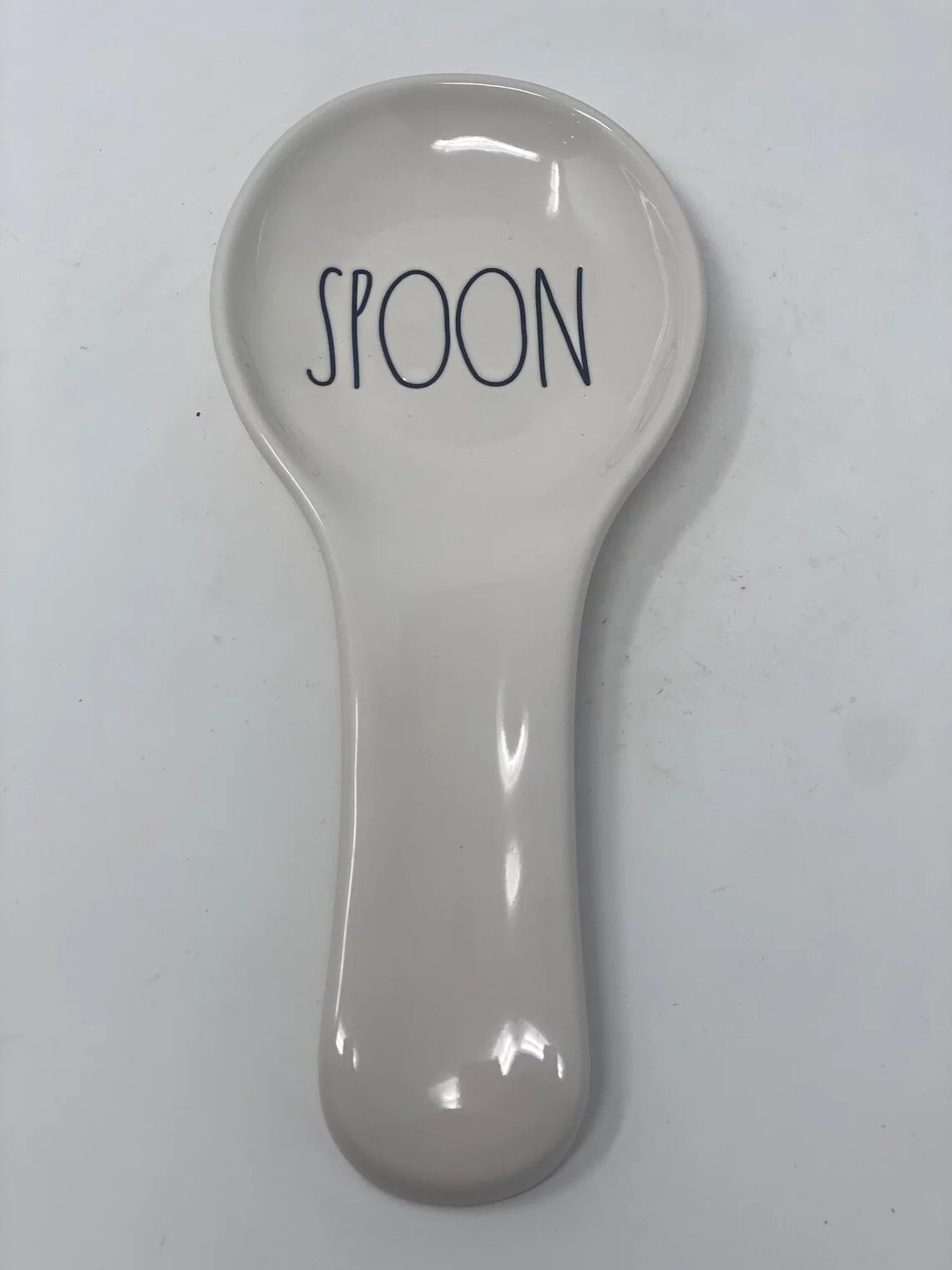 Ivory Ceramic Spoon Rest M47146