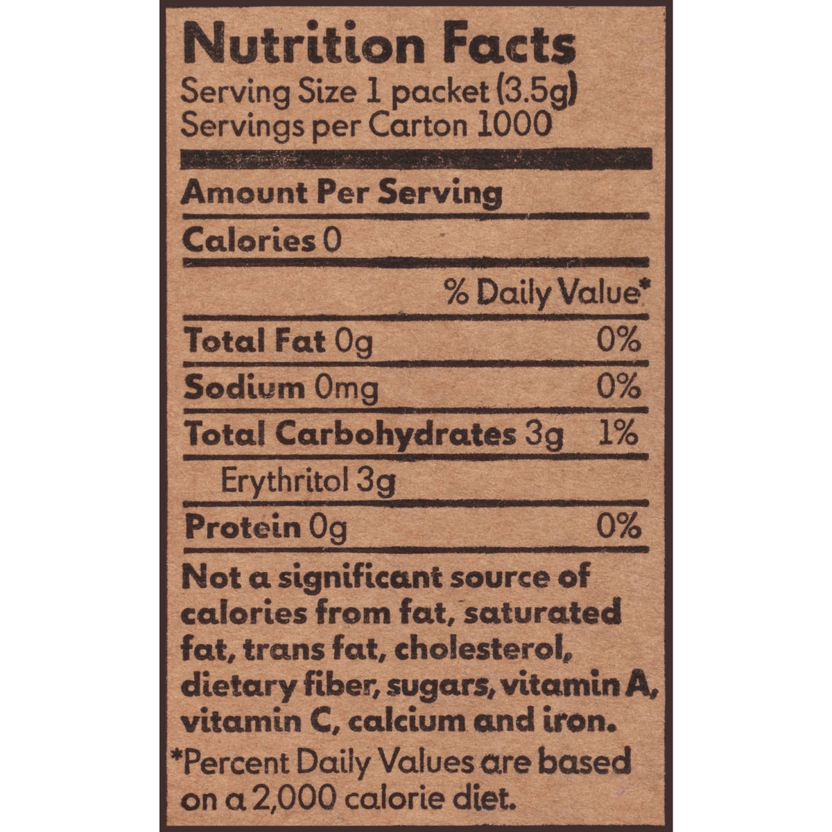 Truvia Natural Sweetener 1000 Packets M77271