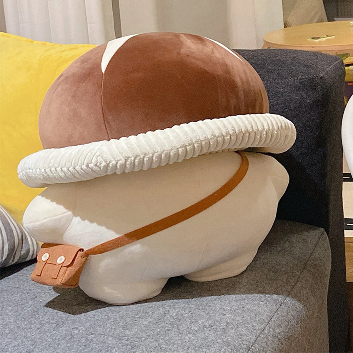 Mushroom Plush Stuffed Toys Shiitake Pillow Q6678