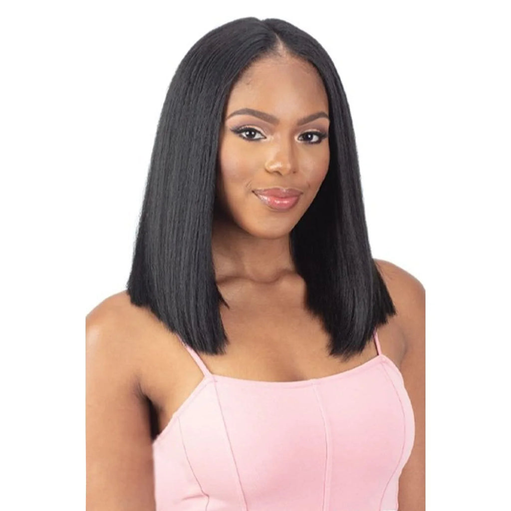 U Part Wig Natural Yaky Straight 14" J44538