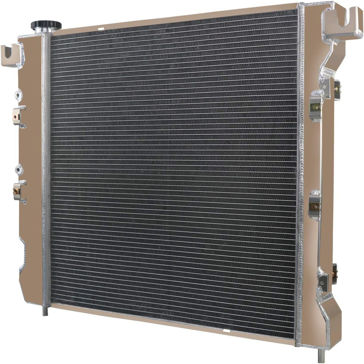 Aluminum Radiator 4-Rows Engine Cooler Z29018