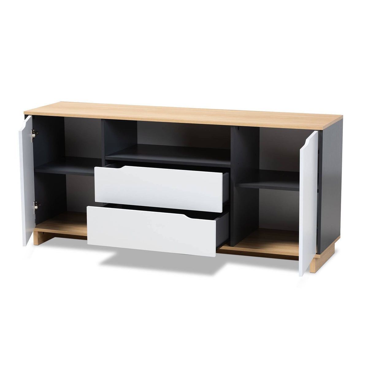 Multicolor 2-Door Wood Sideboard R215536