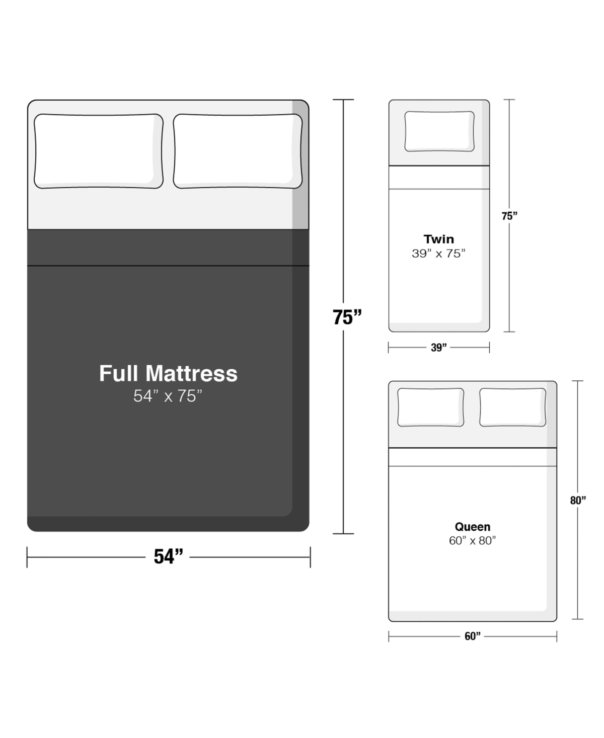 Copper Gel Infused Memory Foam Hybrid Mattress Full J31473