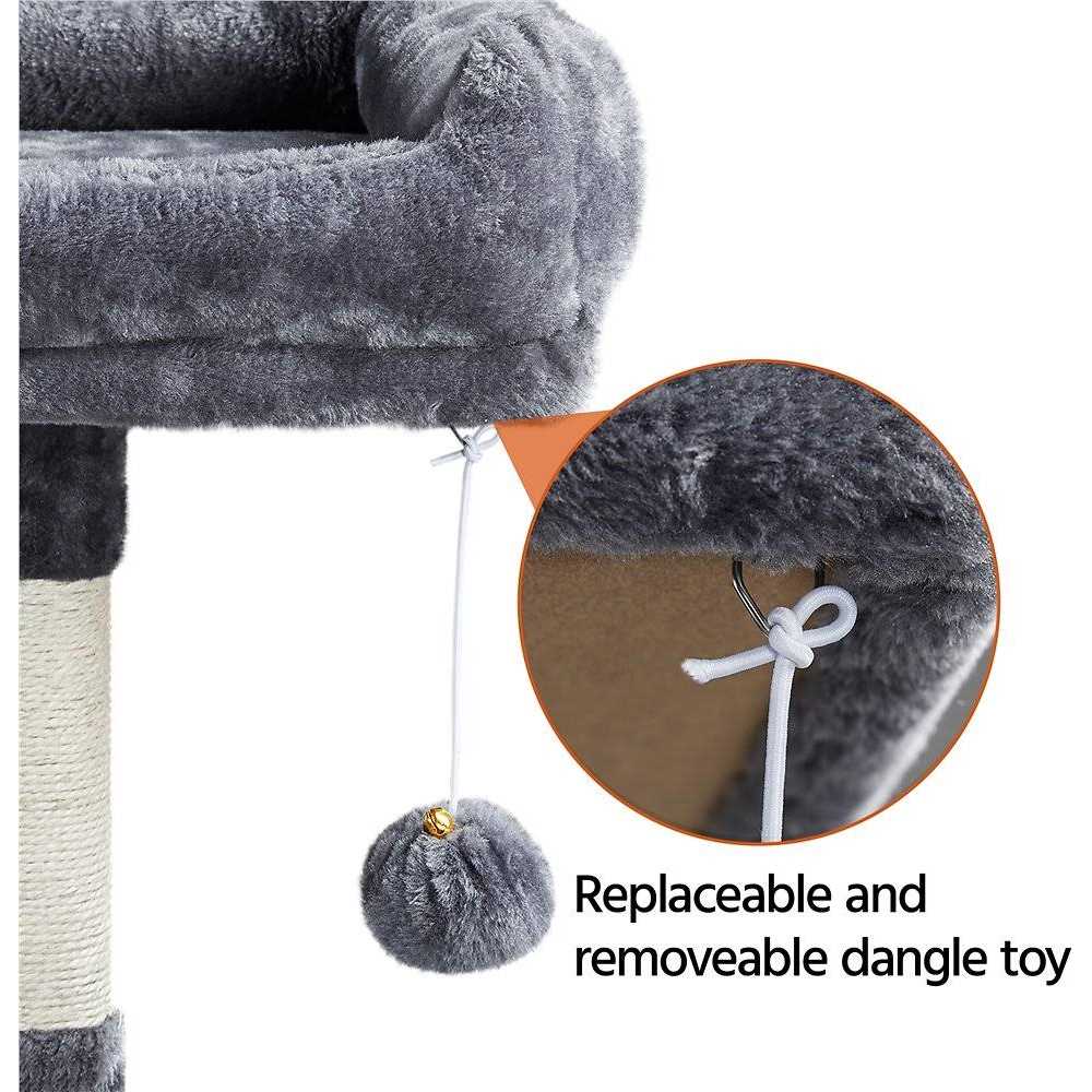 Plush Cat Tree Condo H63954